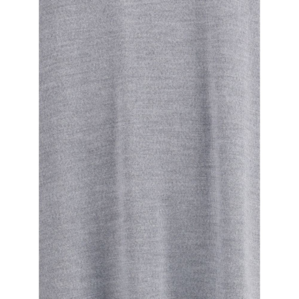 Khaite Gray Wool Casual Dress | Regal Royce