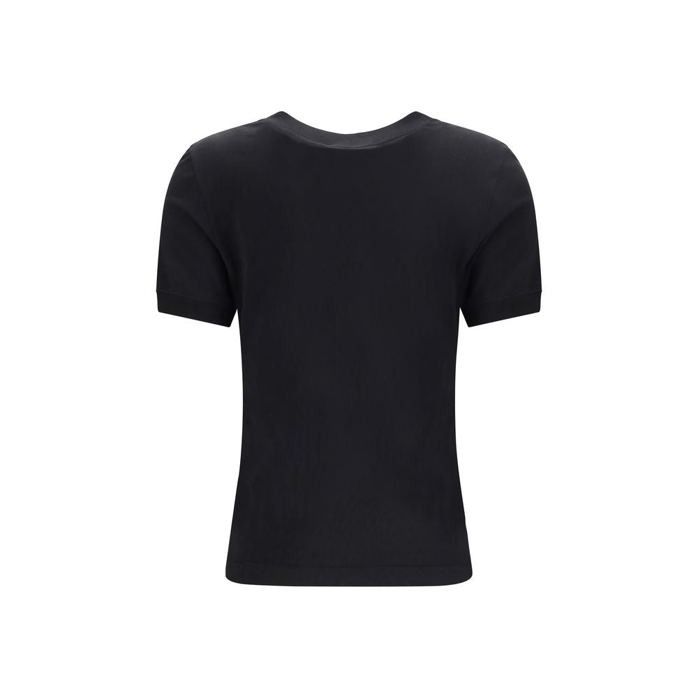 Dolce & Gabbana Black Cotton T-Shirt | Regal Royce