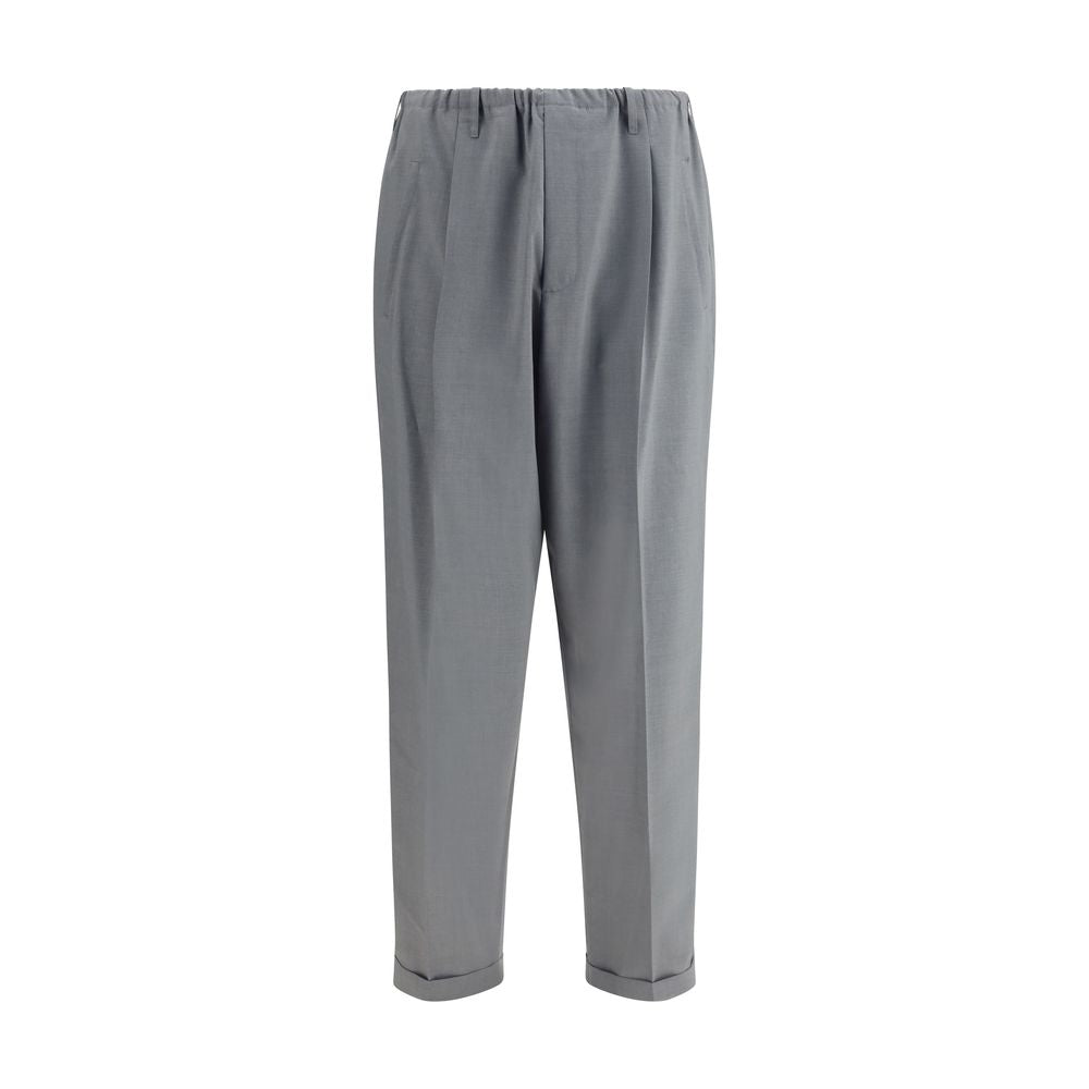 Magliano Gray Polyester Casual Pants | Regal Royce