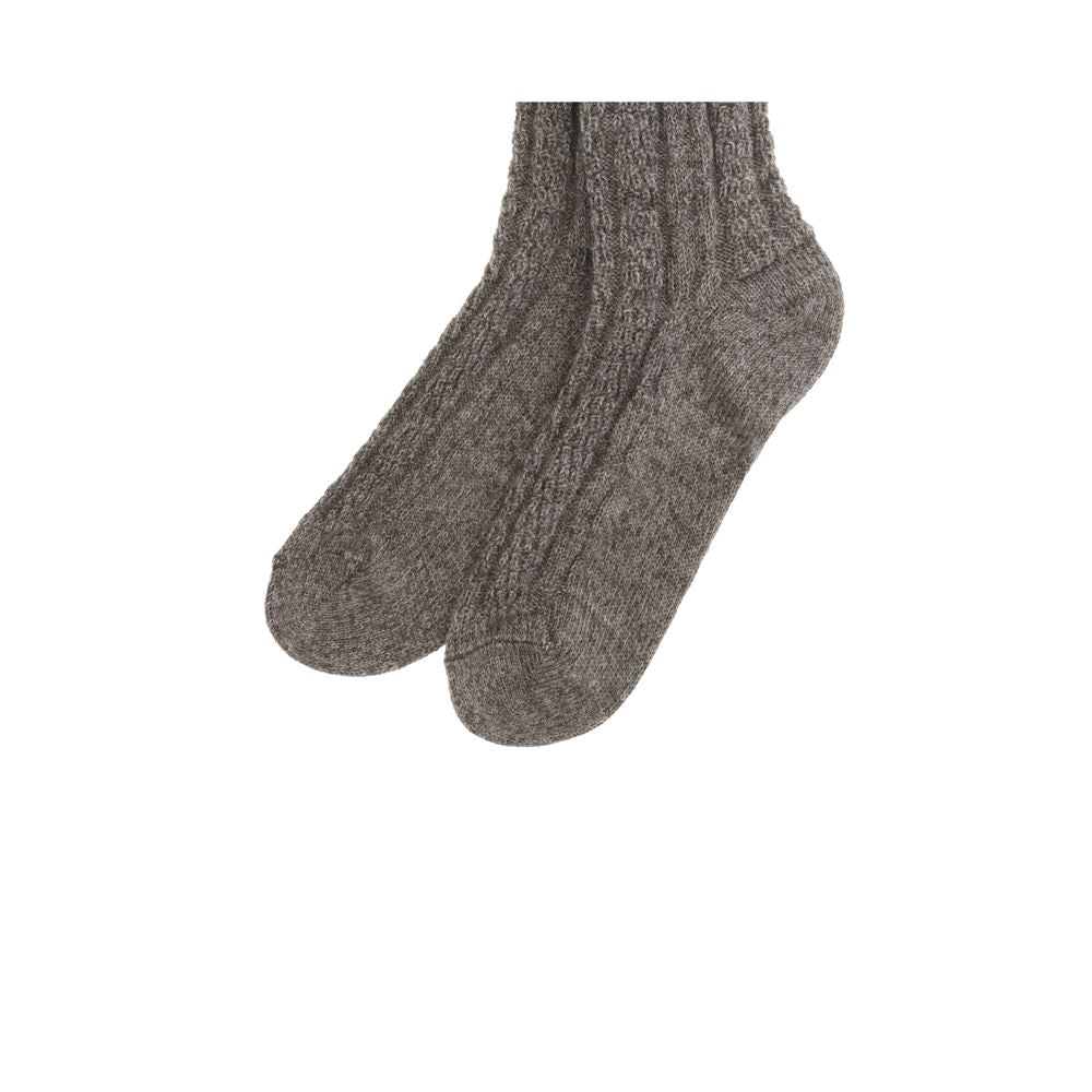 Margiela Brown Wool Socks | Regal Royce