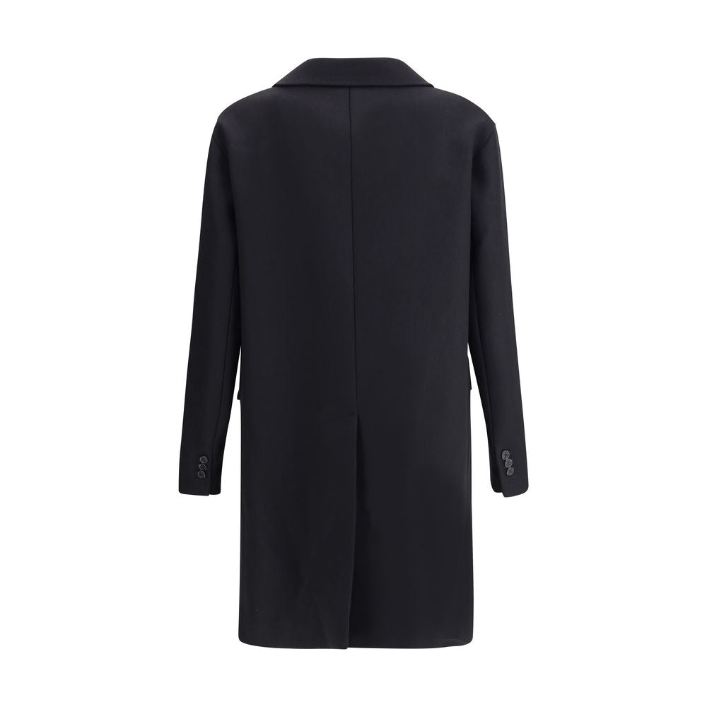 Dsquared² Black Wool Coat | Regal Royce