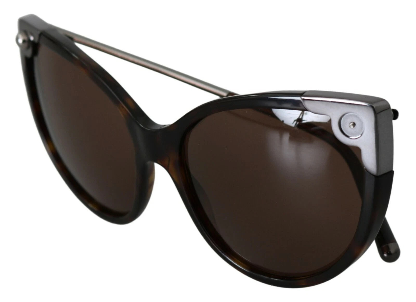 Dolce & Gabbana DG4337 Dark Havana Cat Eye Women Eyewear Sunglasses | Regal Royce