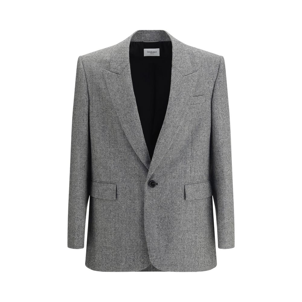 Saint Laurent Gray Wool Clothing | Regal Royce