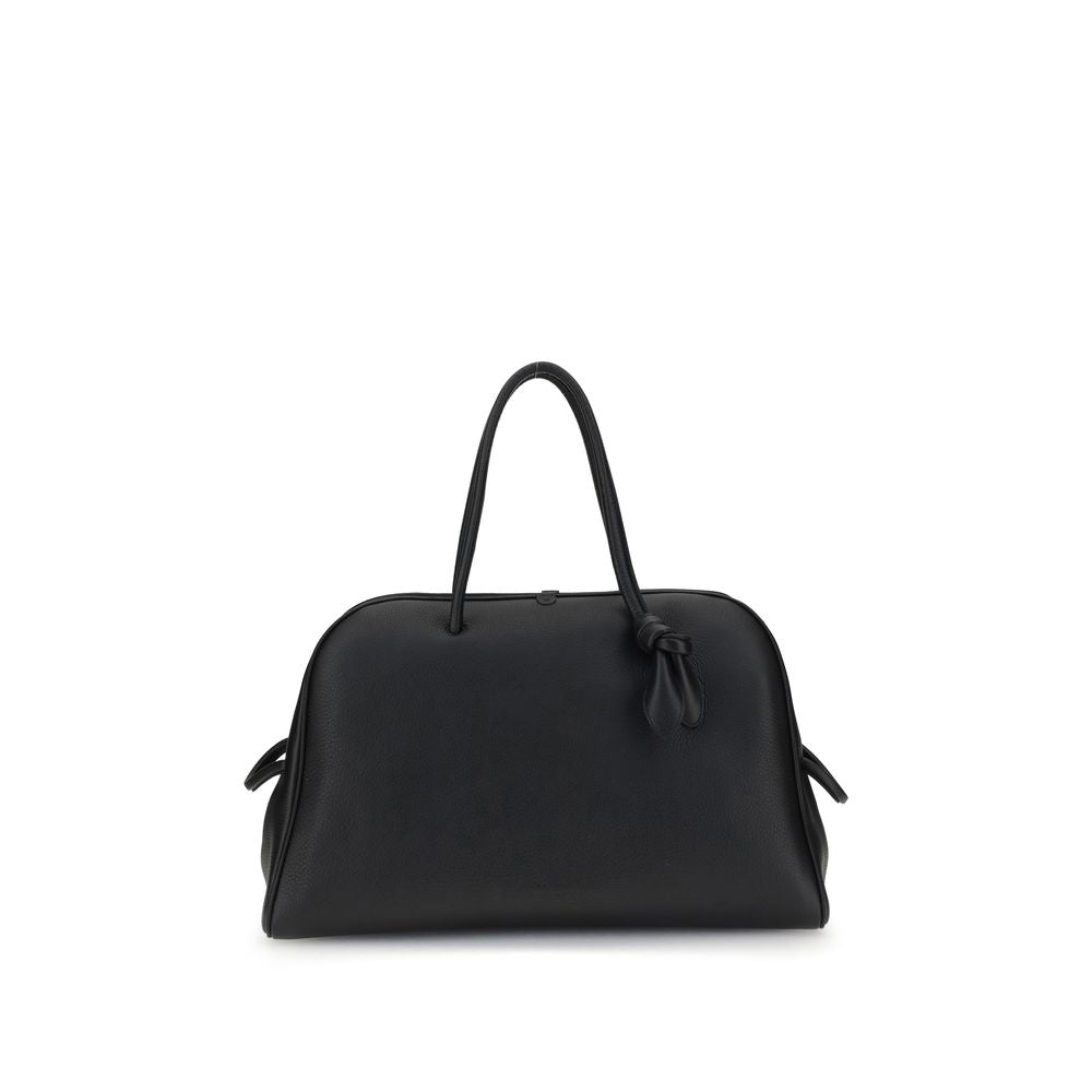 Jacquemus Black Calf Leather Bos Taurus Handbag | Regal Royce