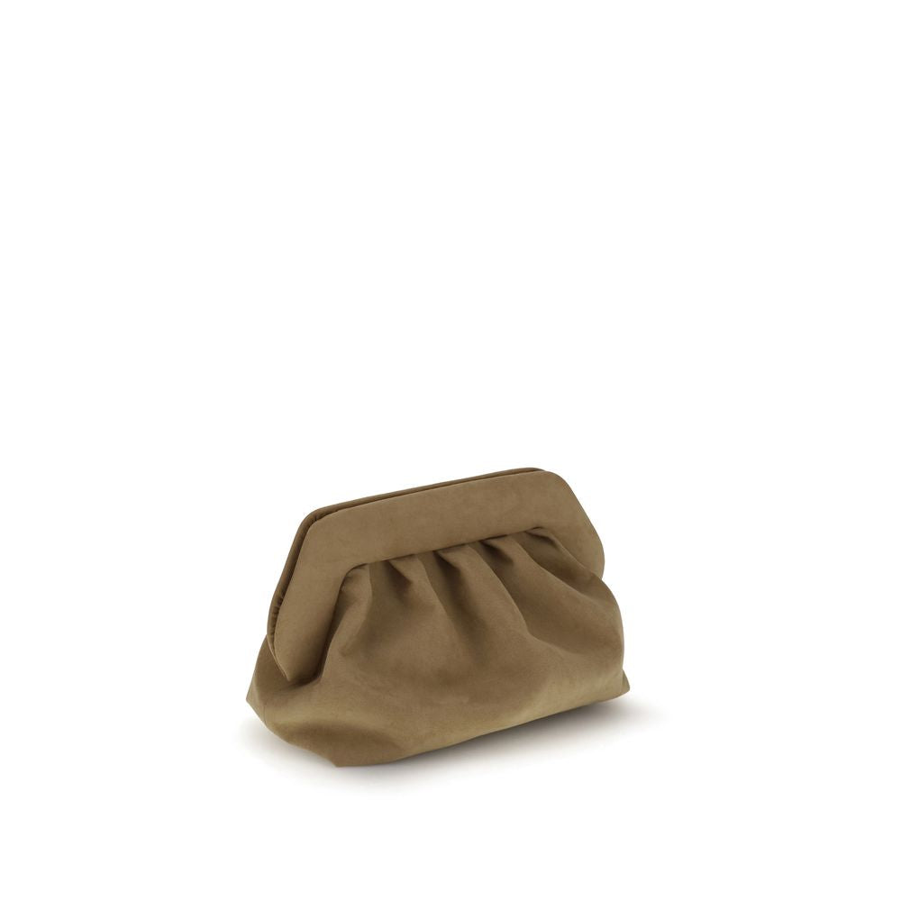 THEMOIRè Beige Other Fibres Clutch Bag | Regal Royce