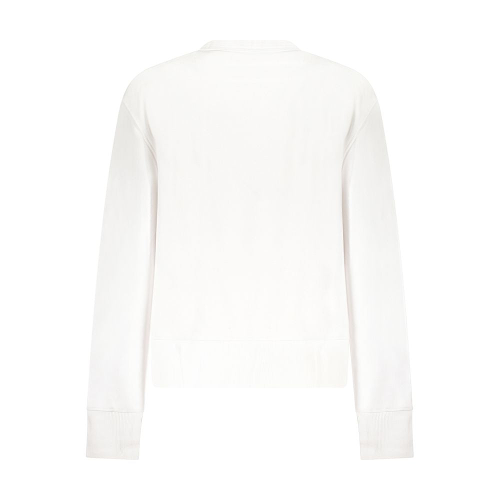 Guess Jeans White Cotton Women's Sweatshirt | Regal Royce