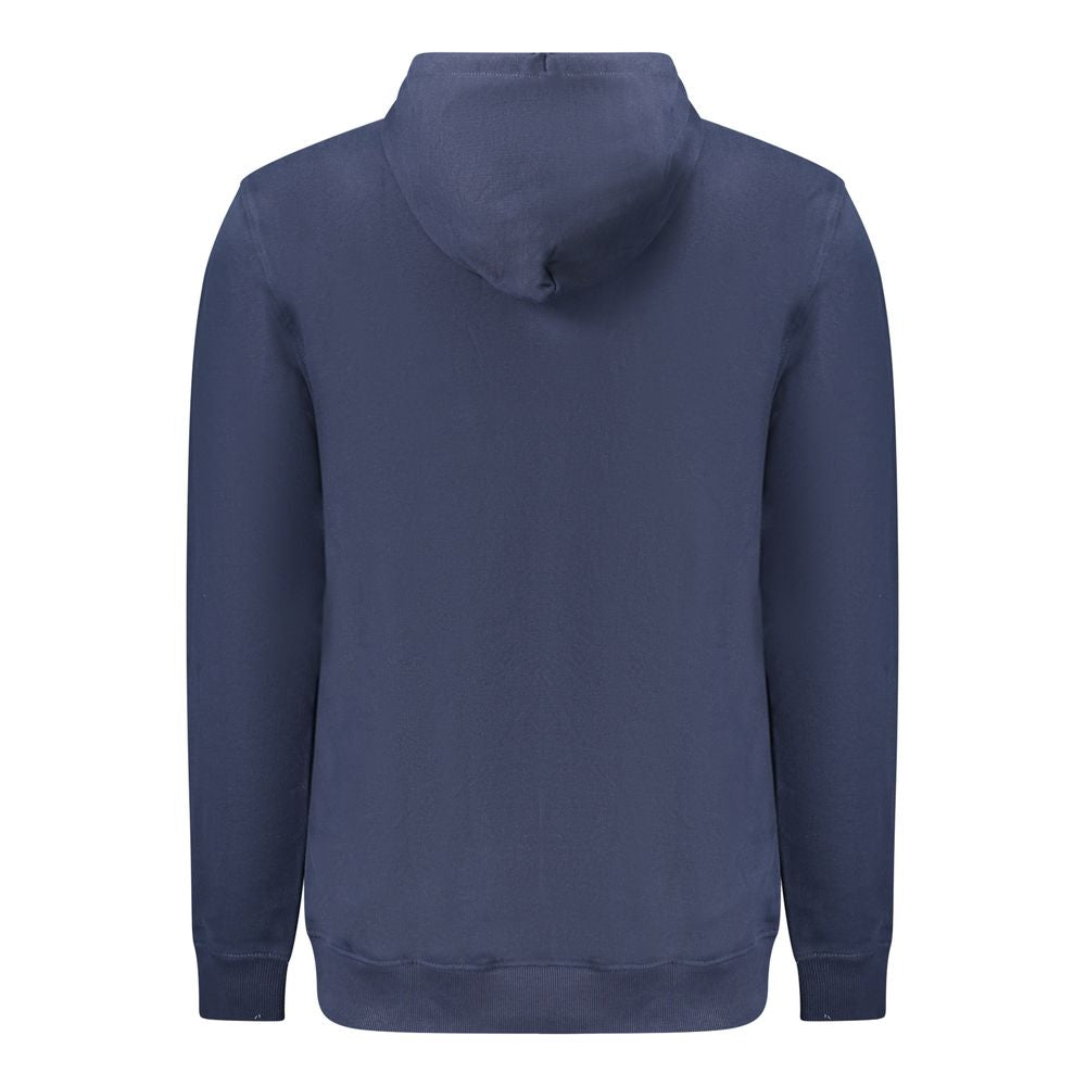 Tommy Hilfiger Blue Cotton Men's Hooded Sweatshirt | Regal Royce