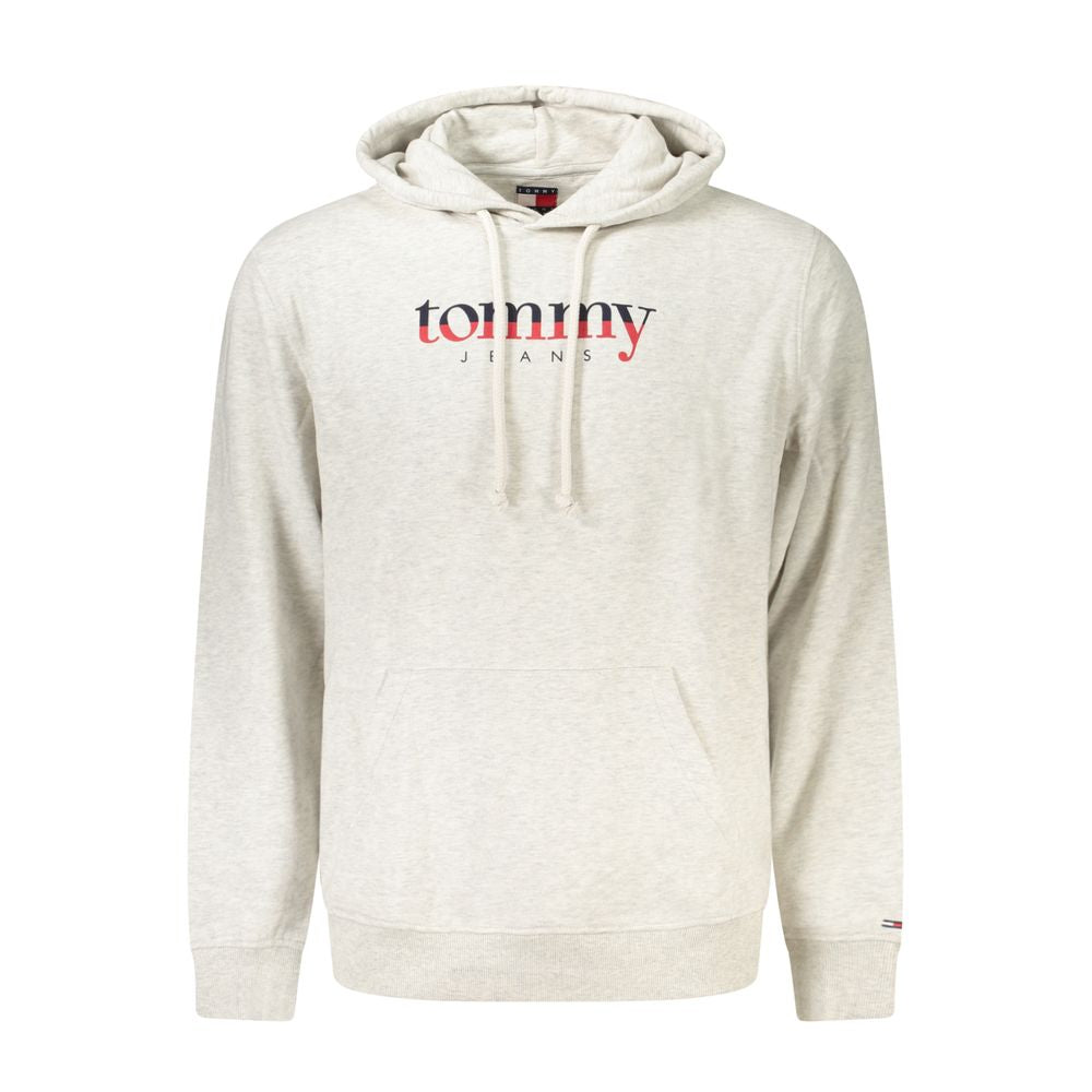 Tommy Hilfiger Gray Cotton Mens Hoodie | Regal Royce