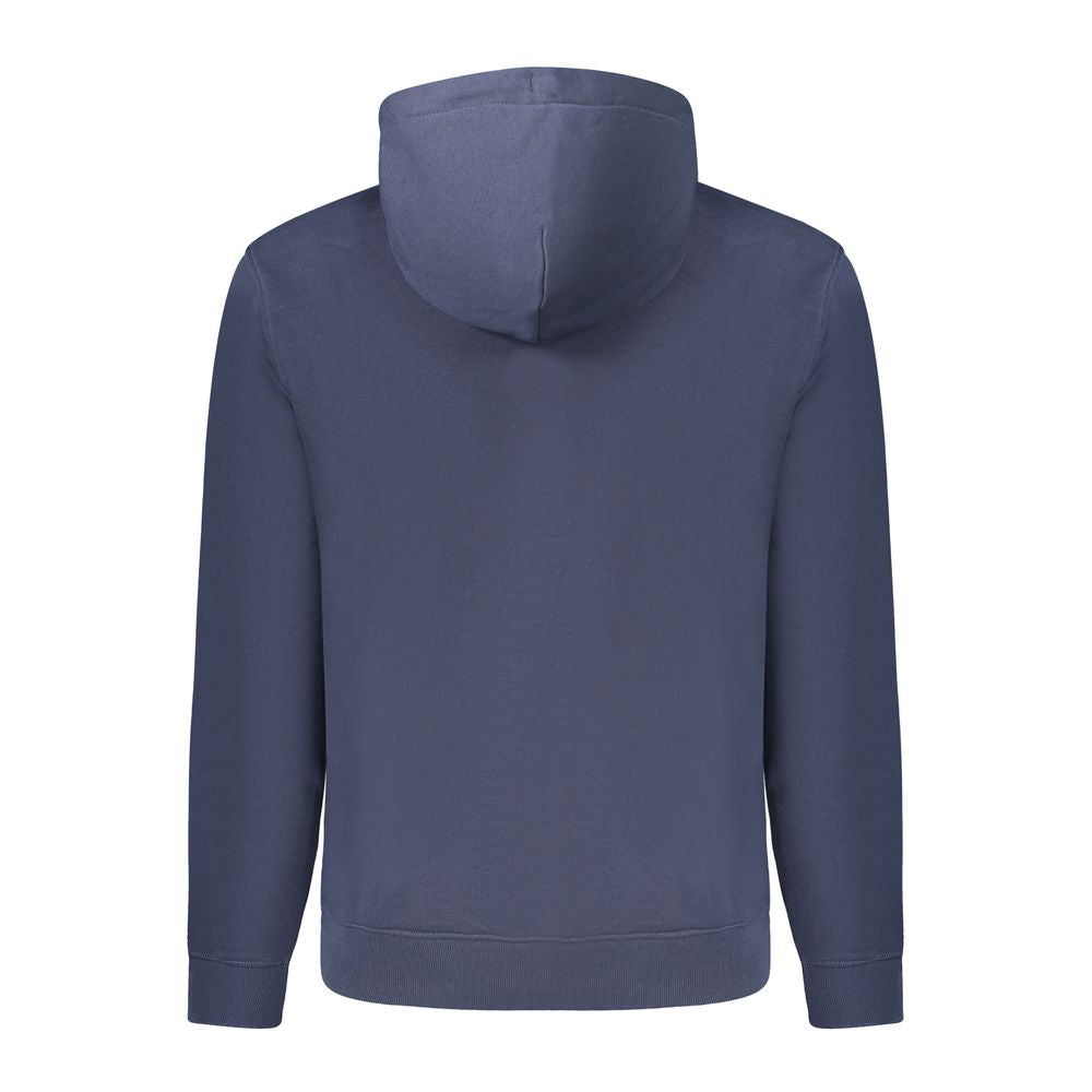 Tommy Hilfiger Blue Cotton Men's Hoodie Sweatshirt | Regal Royce