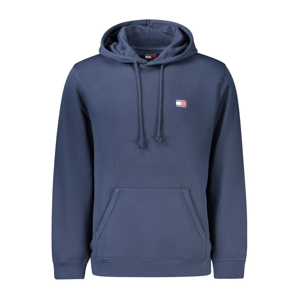 Tommy Hilfiger Blue Cotton Men's Hoodie | Regal Royce