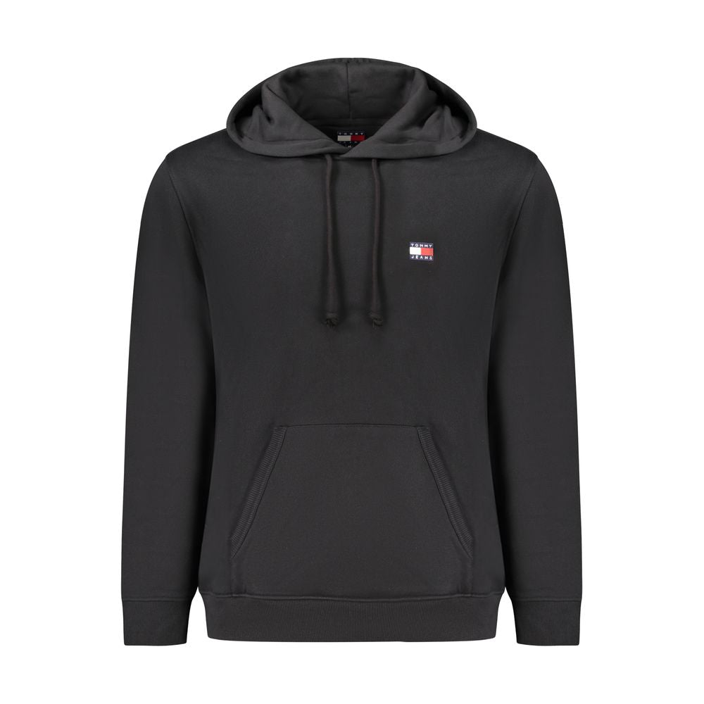 Tommy Hilfiger Black Cotton Men's Hoodie | Regal Royce