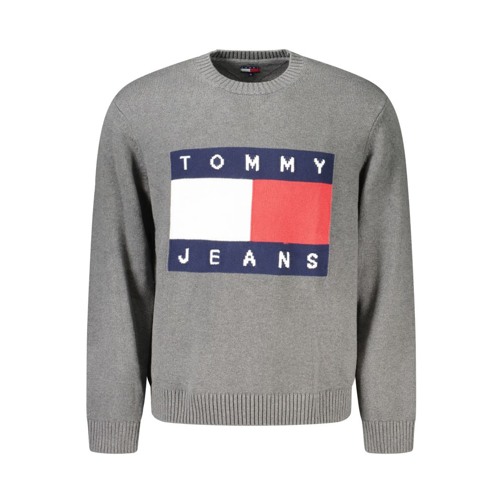 Tommy Hilfiger Grigio Cotton Men's Sweater | Regal Royce