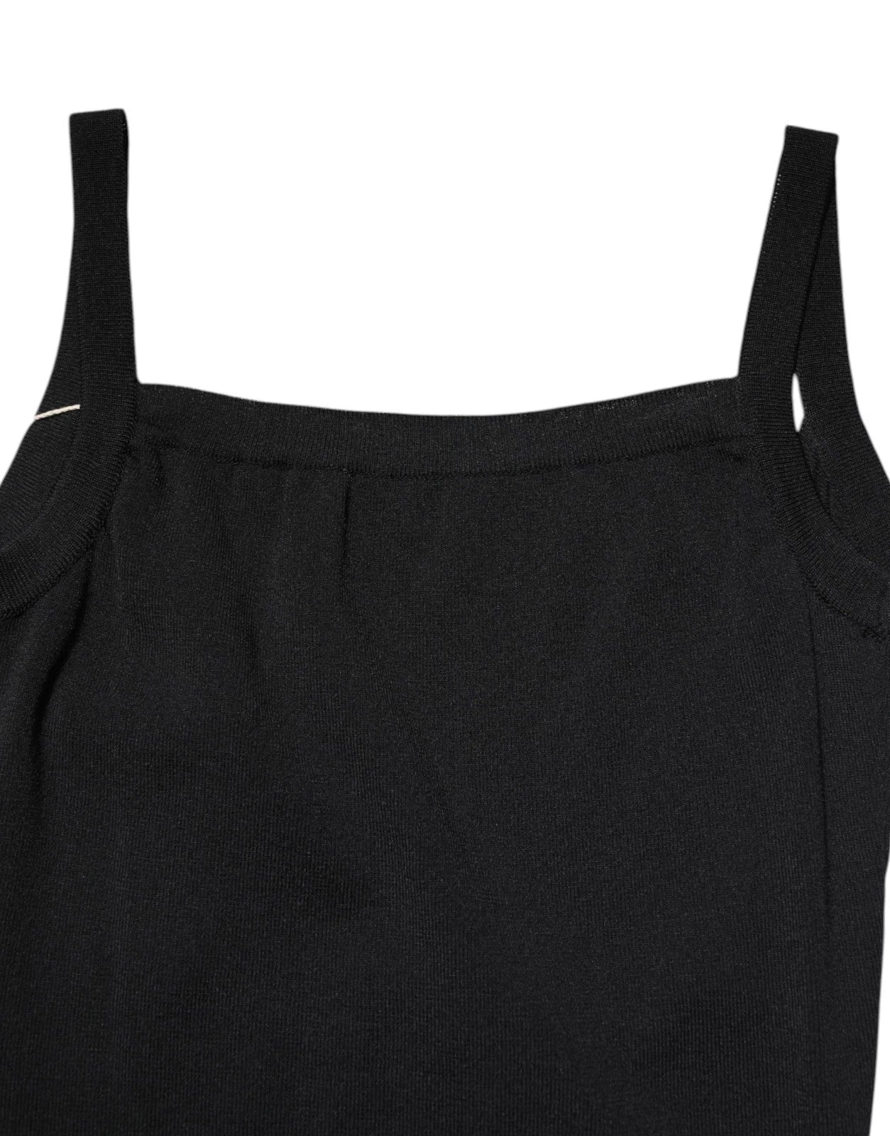 Laneus Black Square Neck Bodycon Ruched Mini Dress | Regal Royce