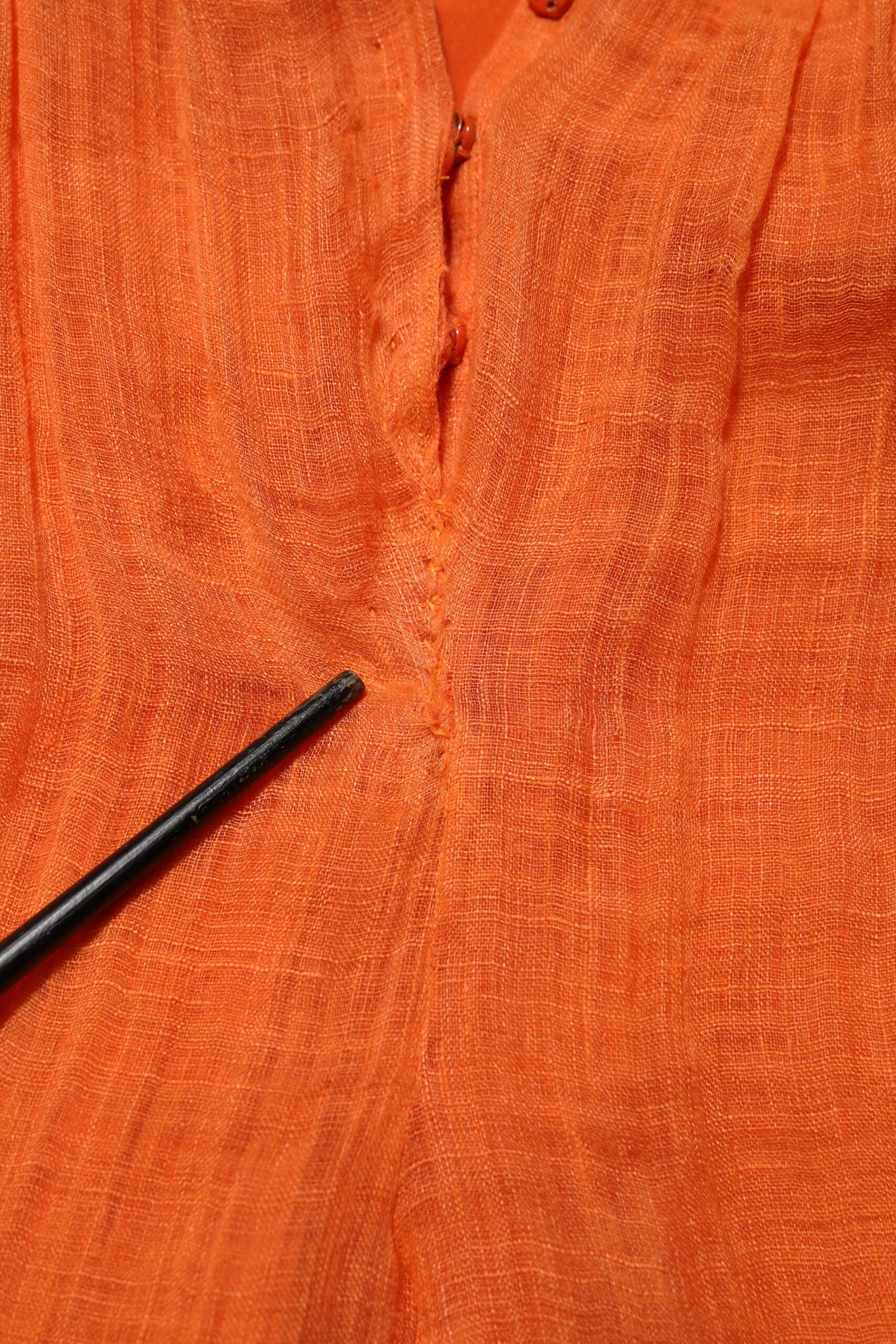 Alberta Ferretti Orange Lace Bustier Layered Maxi Dress | Regal Royce