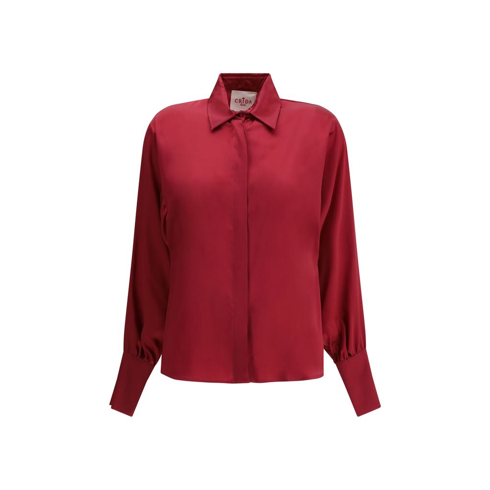 Crida Milano Multicolor Silk Shirt | Regal Royce