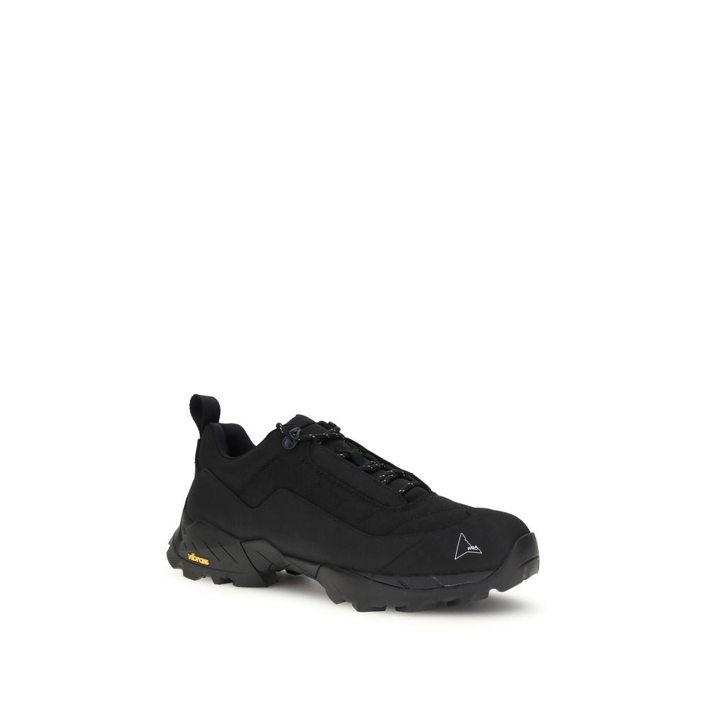 ROA Black Polyamide Athletic Sneakers | Regal Royce