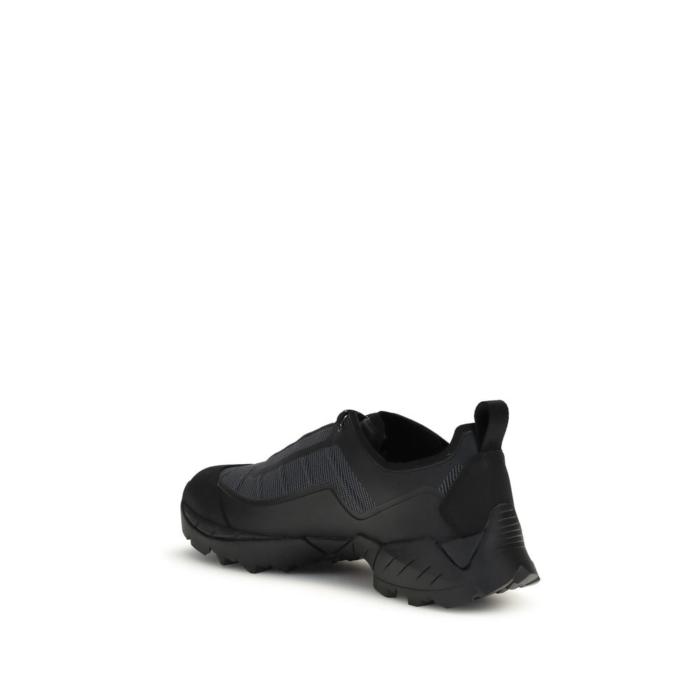 ROA Black Polyamide Athletic Sneakers | Regal Royce