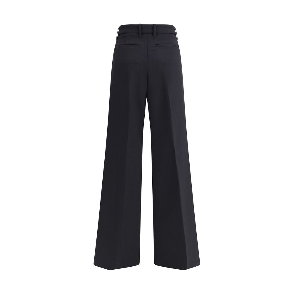 True Royal Black Wool Casual Pants | Regal Royce