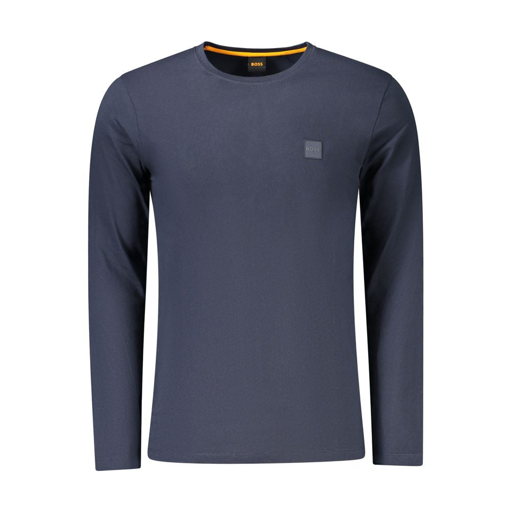 Hugo Boss Blue Cotton T-Shirt | Regal Royce