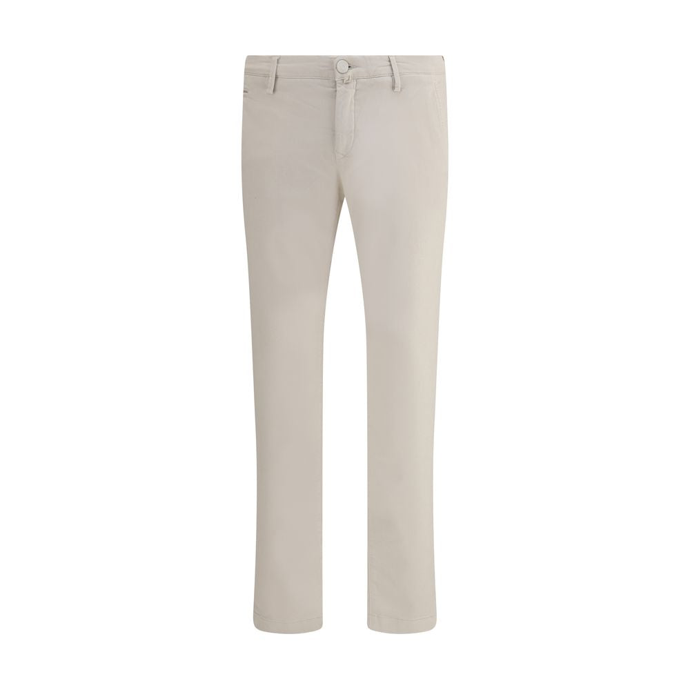 Jacob Cohen Beige Cotton Casual Pants | Regal Royce