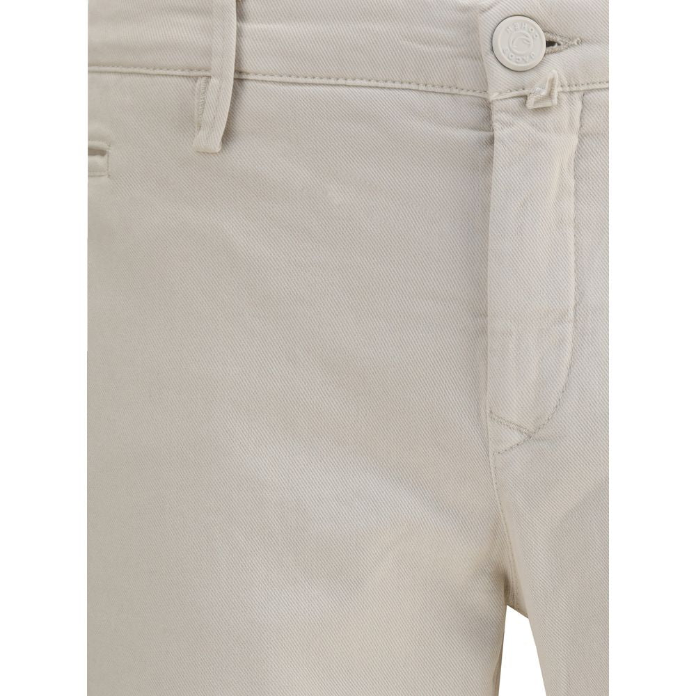 Jacob Cohen Beige Cotton Casual Pants | Regal Royce