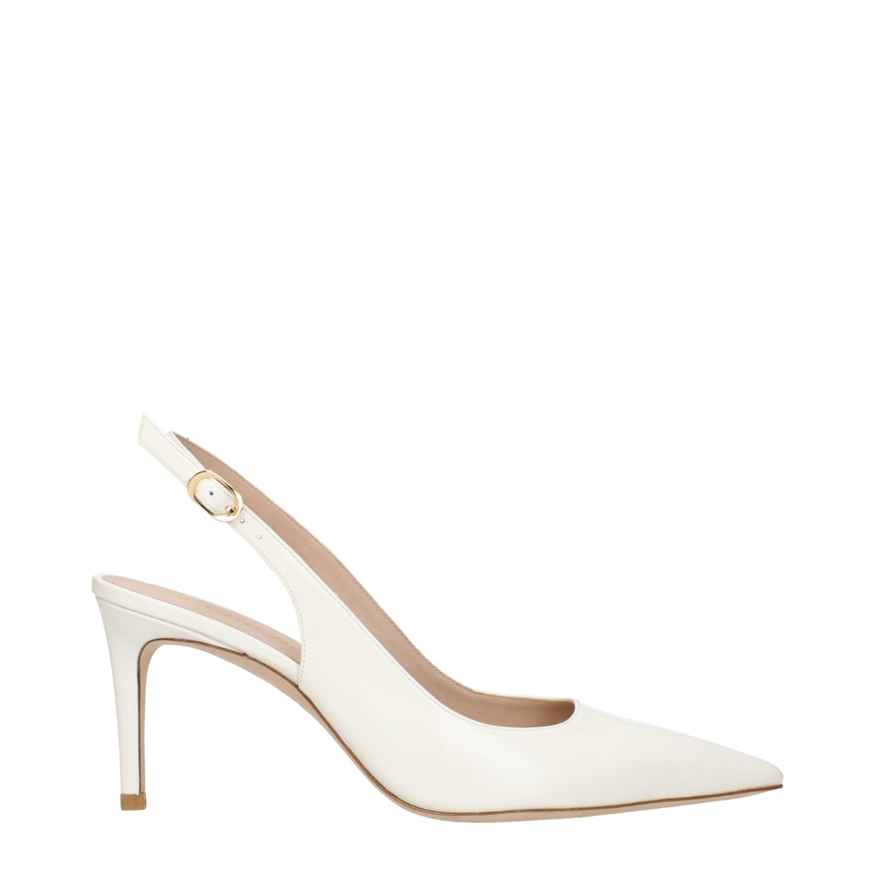 Stuart Weitzman Beige Leather High Heel Pumps | Regal Royce