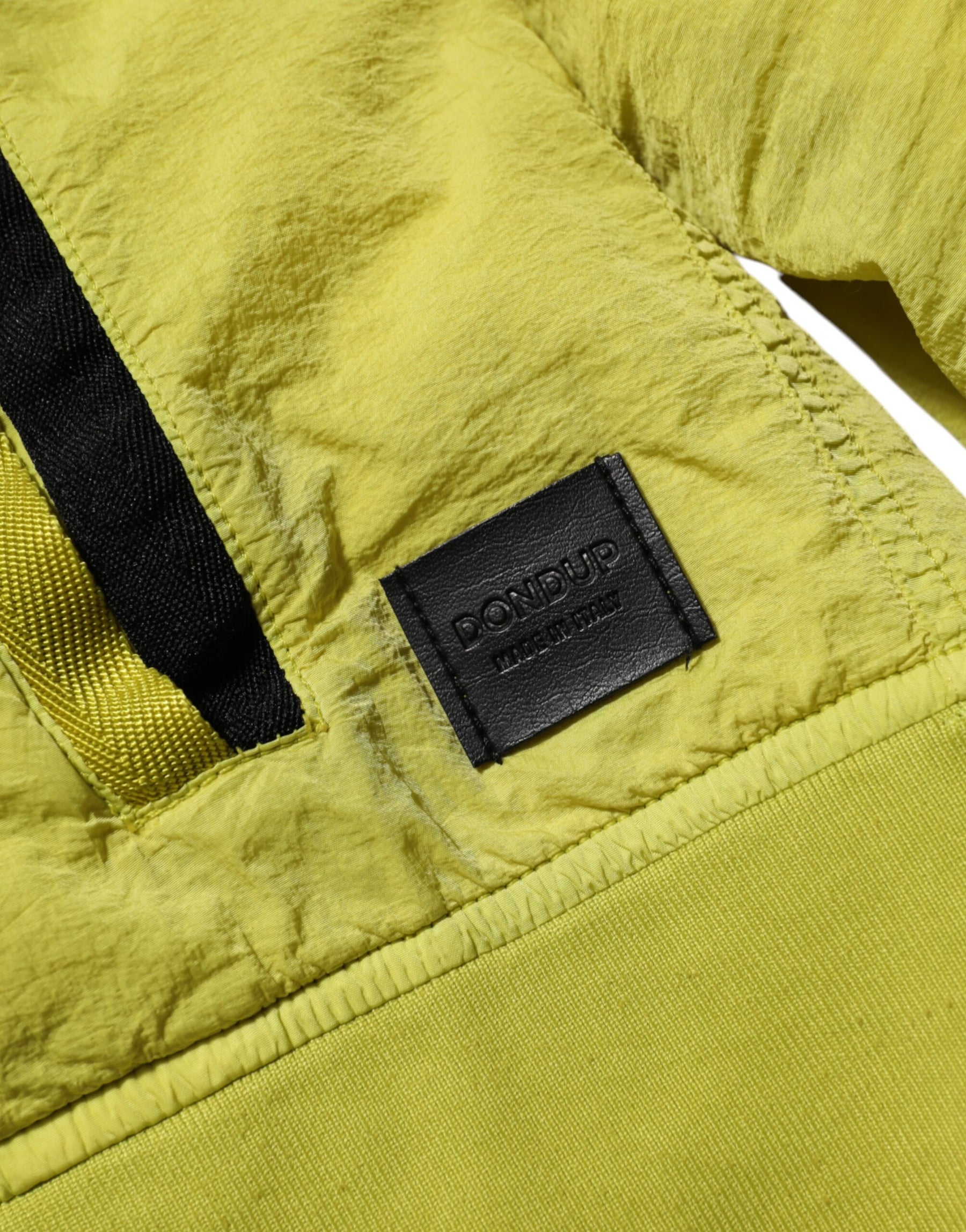 Dondup Yellow Polyamide Zipper Bomber Women’s Jacket | Regal Royce