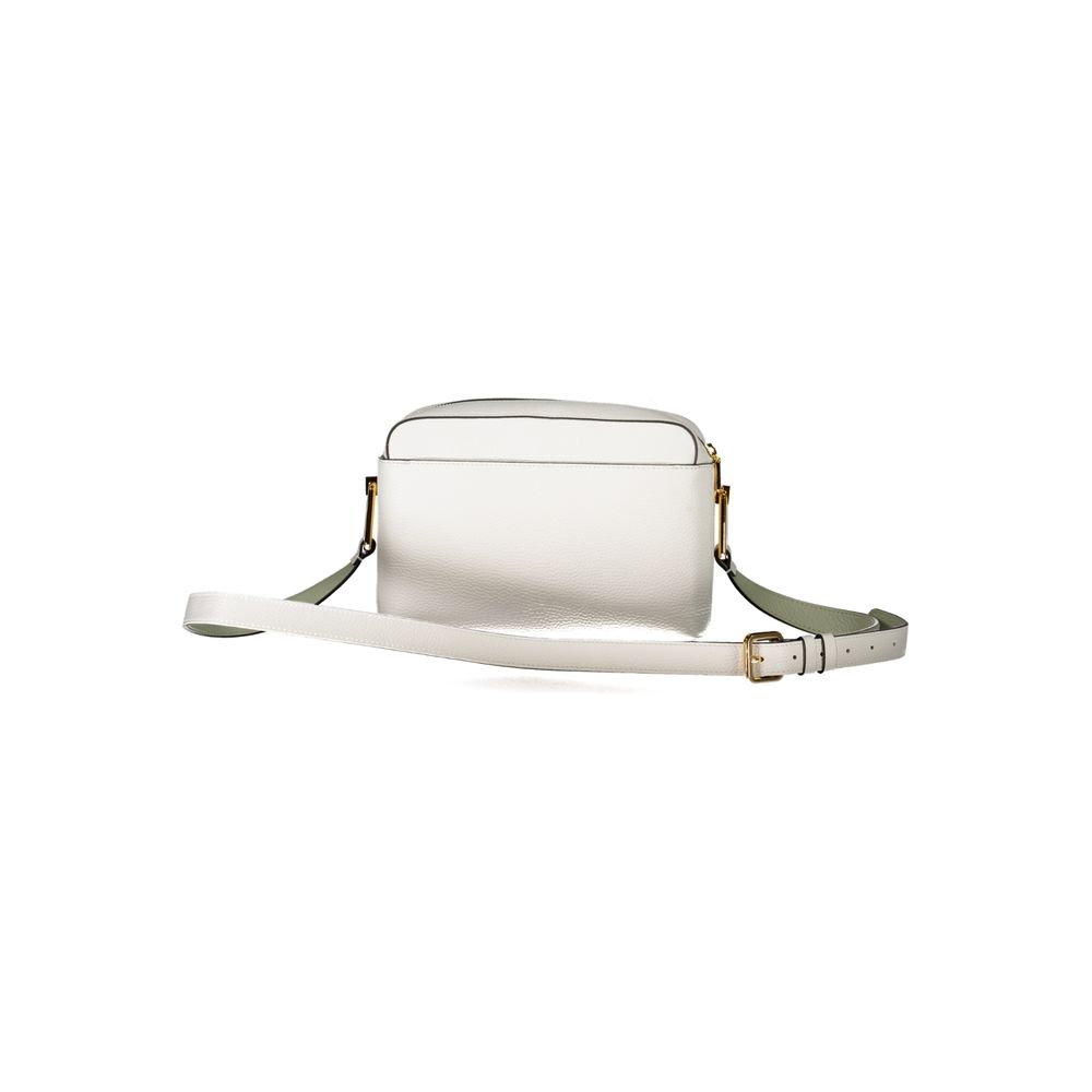Coccinelle White Leather Shoulder Bag | Regal Royce