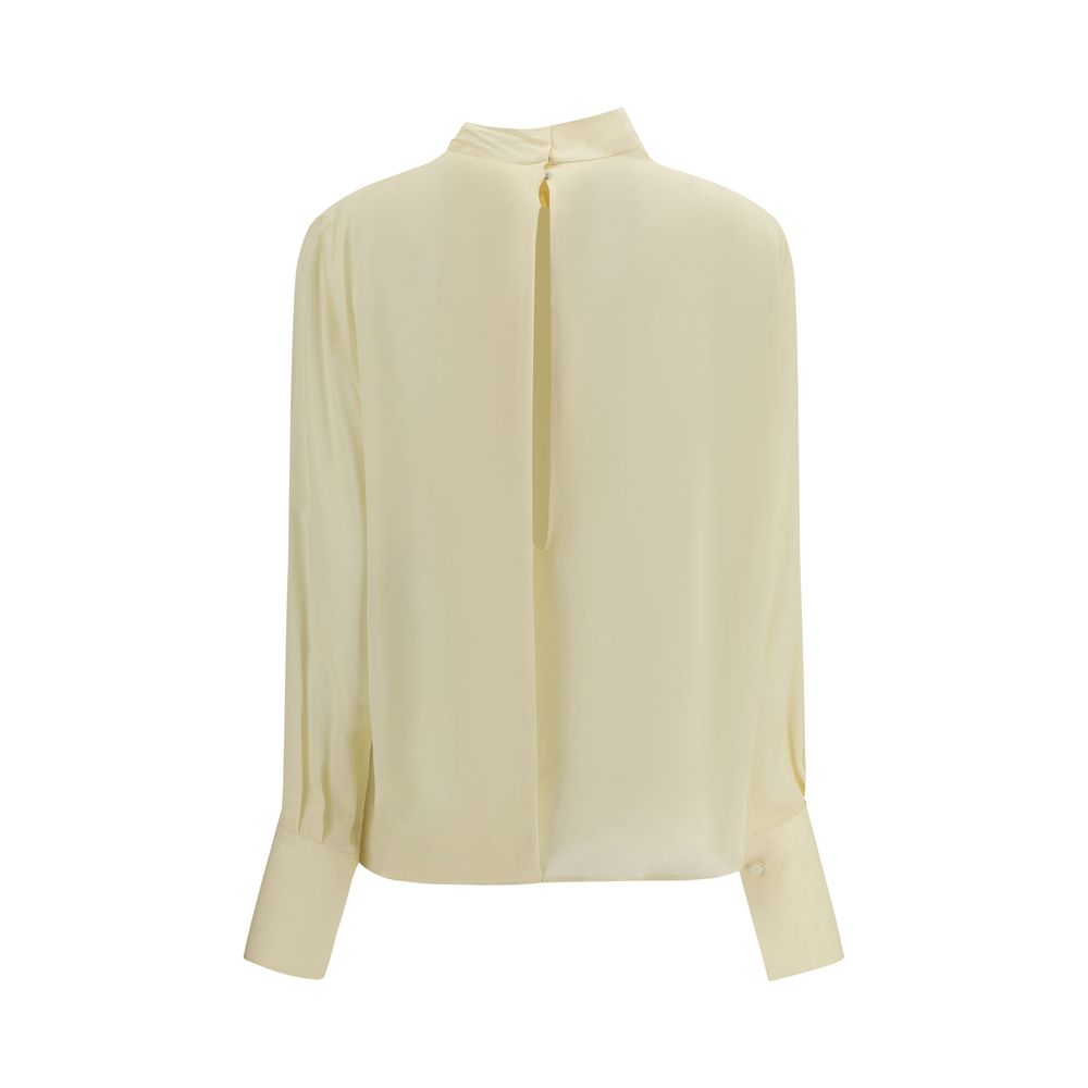 Tom Ford Cream Silk Blouse | Regal Royce