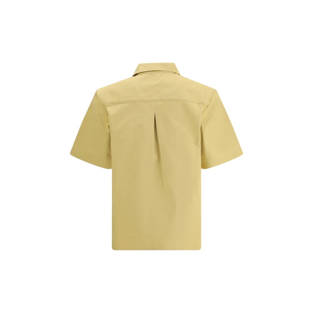 Casablanca Cream Cotton Shortsleeve Shirt | Regal Royce
