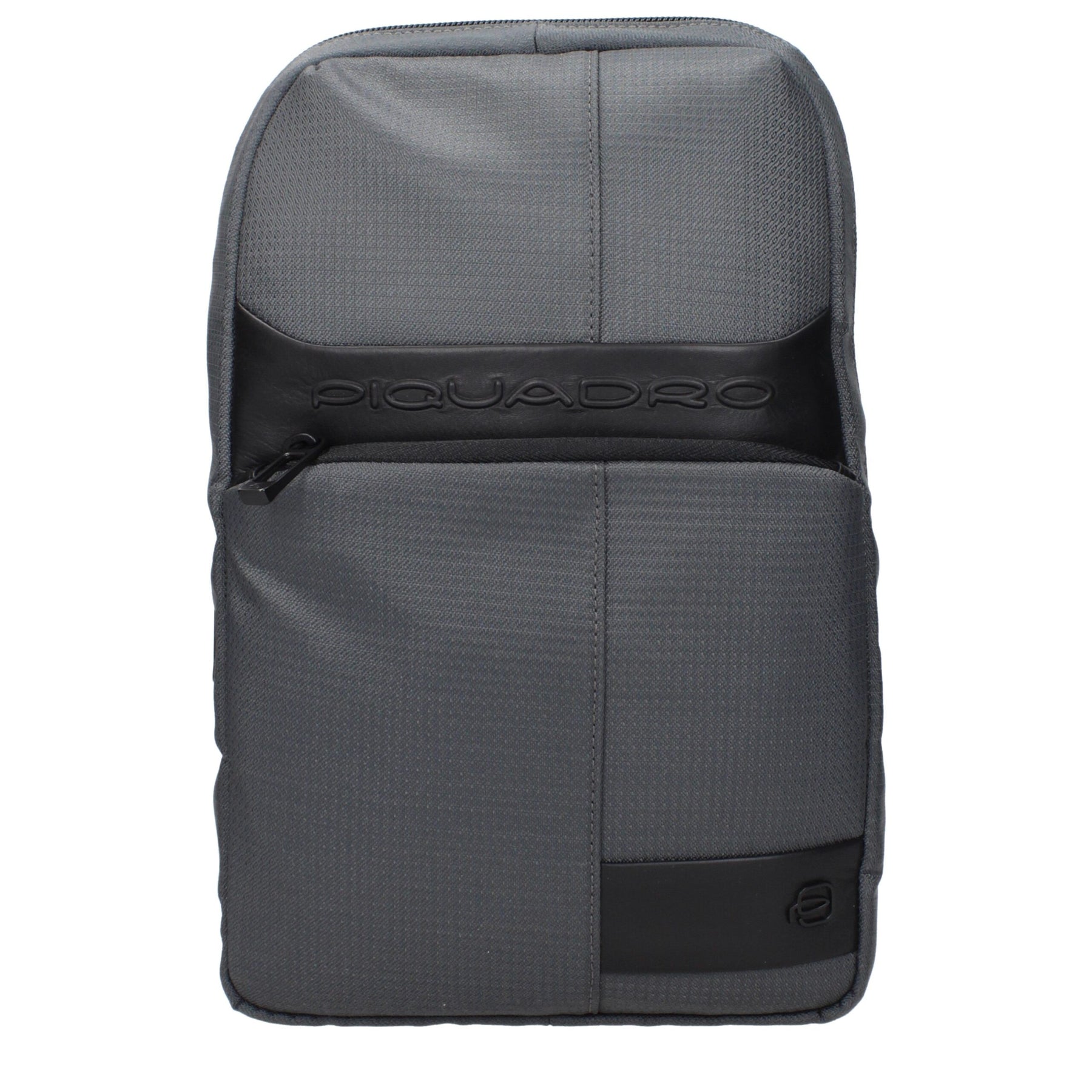 Piquadro Gray Fabric Crossbody Bag | Regal Royce