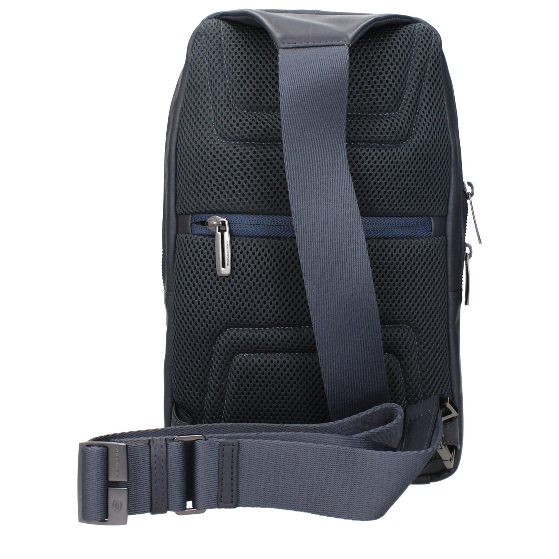 Piquadro Blue Leather Crossbody Bag | Regal Royce