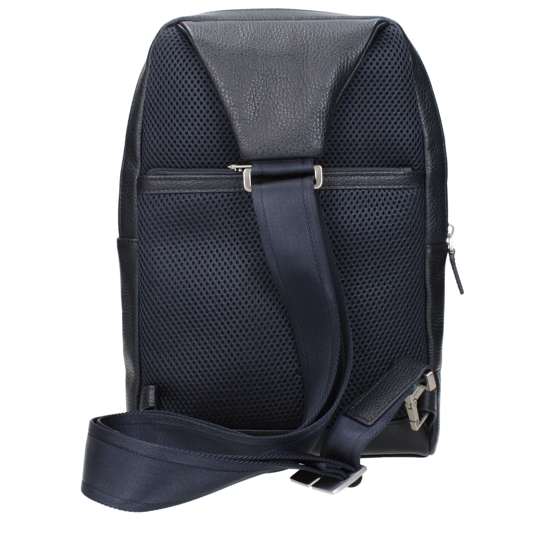 Piquadro Blue Leather Crossbody Bag | Regal Royce