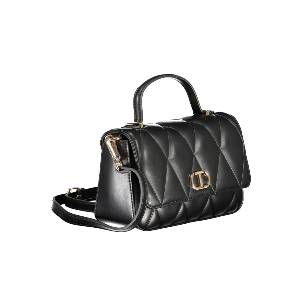Twinset Nero Polyurethane Women's Shoulder Bag | Regal Royce