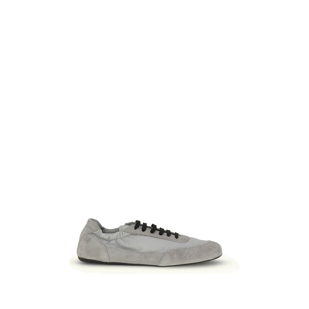 Prada Gray Rubber Athletic Sneakers | Regal Royce