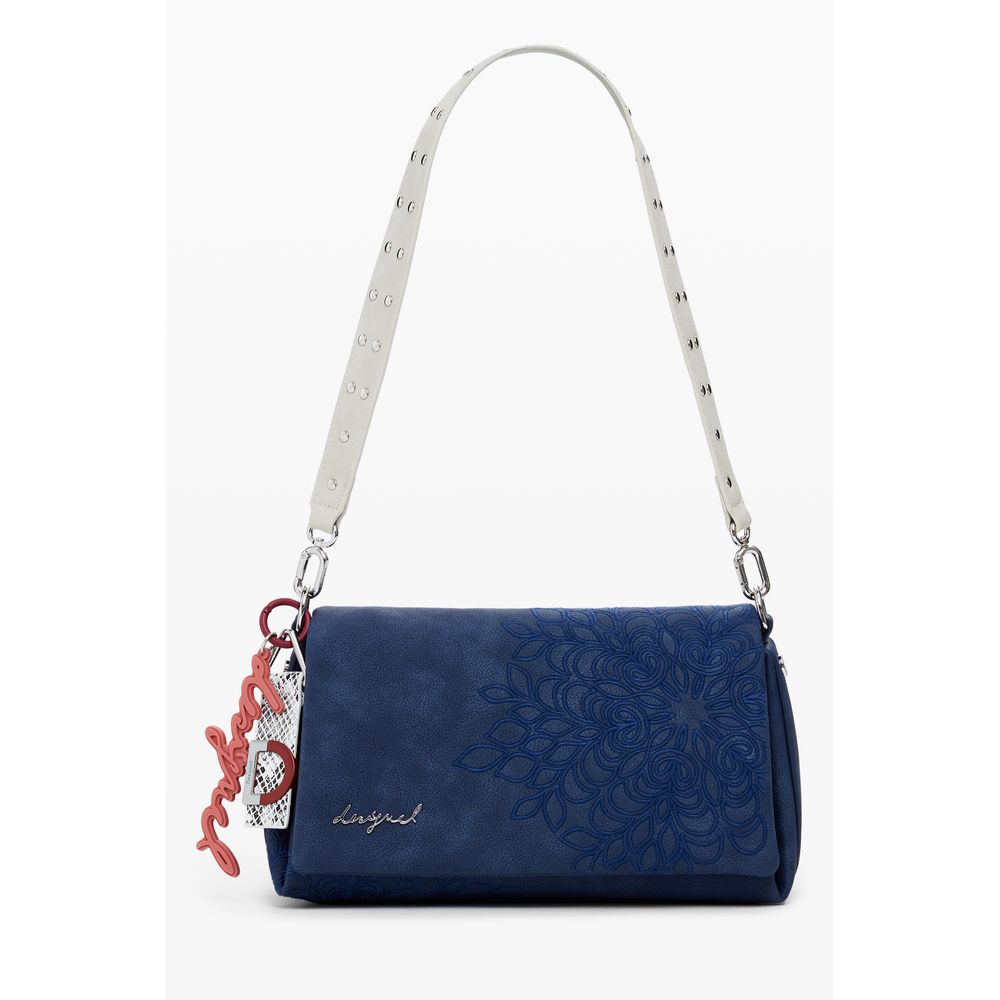 Desigual Blue Polyurethane Women's Shoulder Bag | Regal Royce