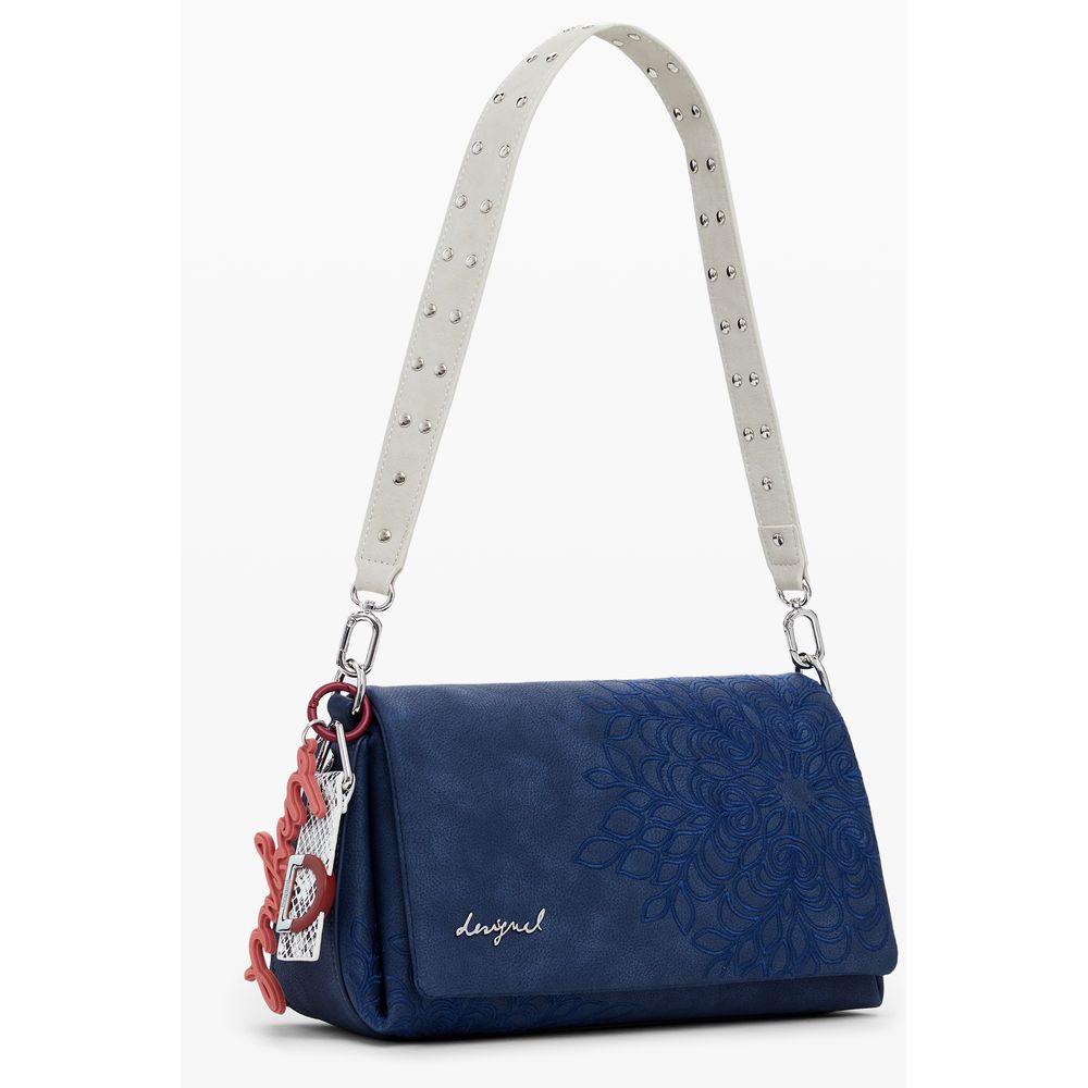 Desigual Blue Polyurethane Women's Shoulder Bag | Regal Royce