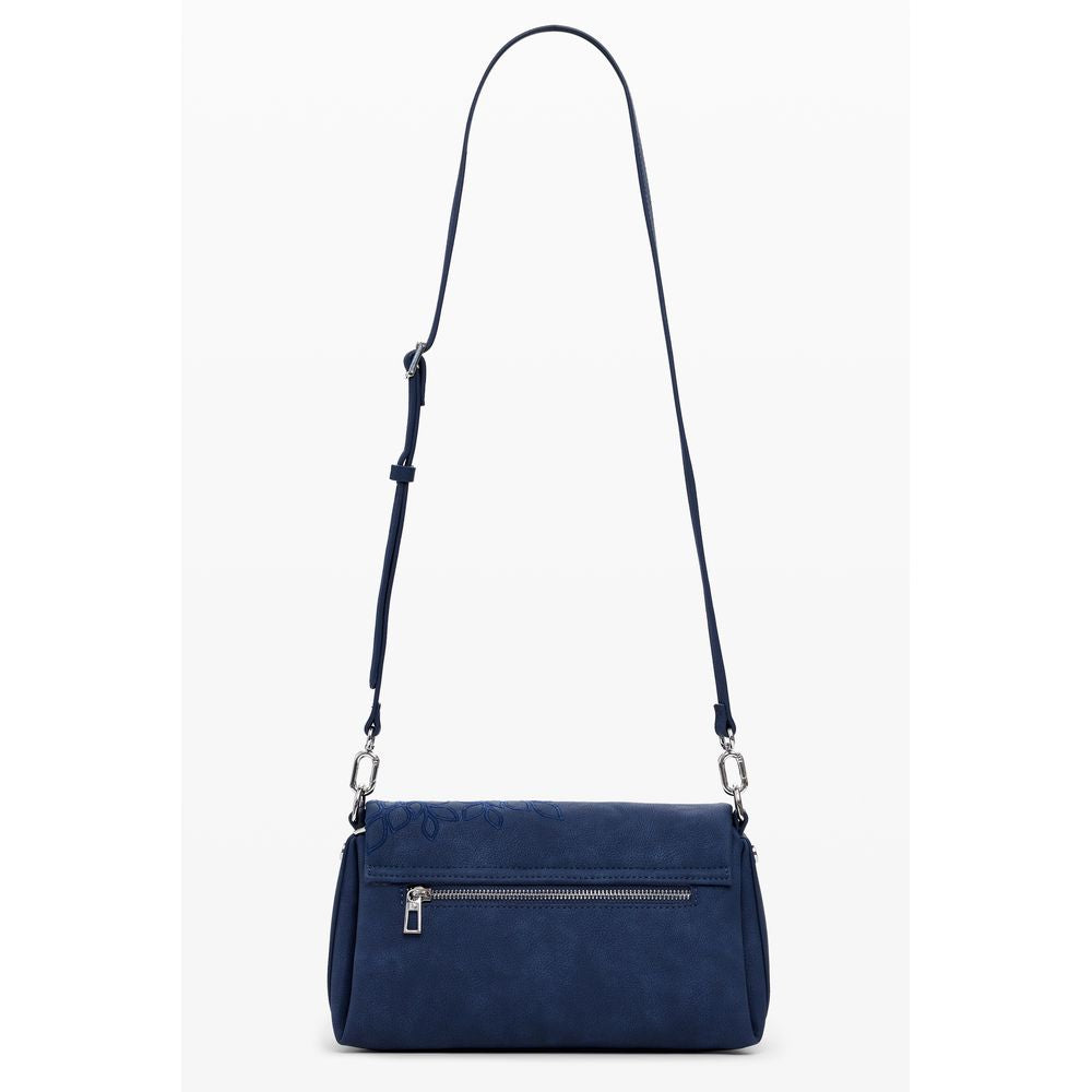 Desigual Blue Polyurethane Women's Shoulder Bag | Regal Royce