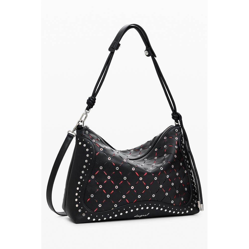 Desigual Black Polyurethane Women's Mini Bag | Regal Royce