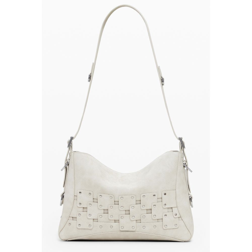 Desigual Beige Polyurethane Women's Bag | Regal Royce