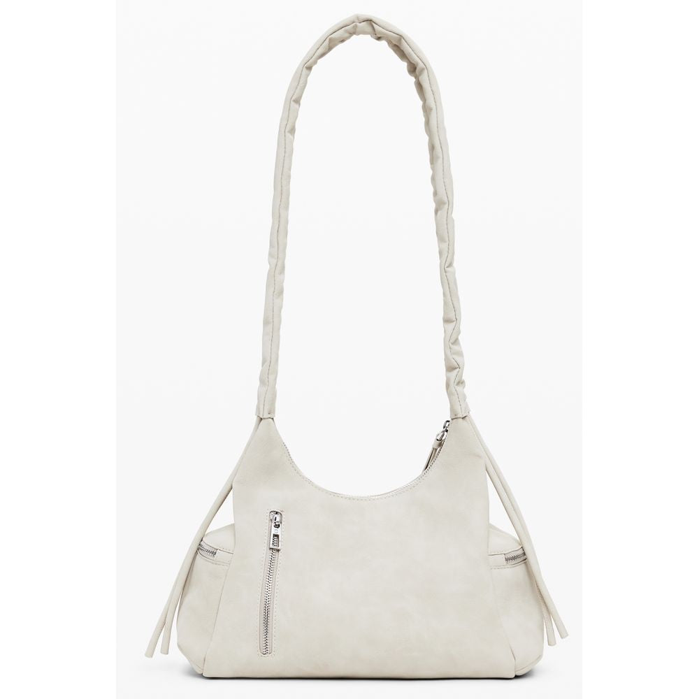 Desigual Beige Polyurethane Women's Handbag | Regal Royce