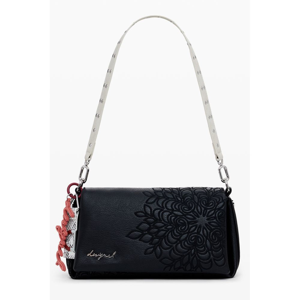 Desigual Black Polyurethane Women's Bag | Regal Royce