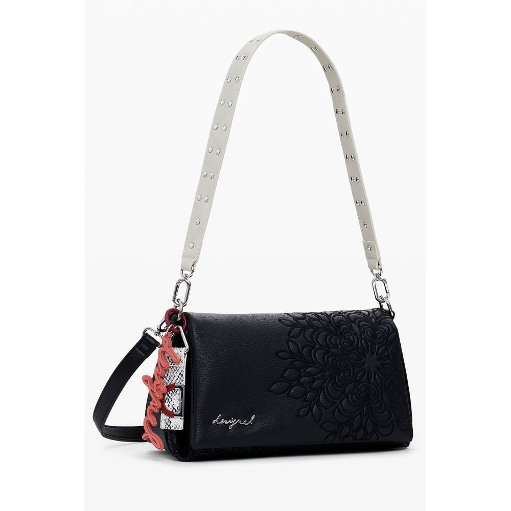 Desigual Black Polyurethane Women's Bag | Regal Royce