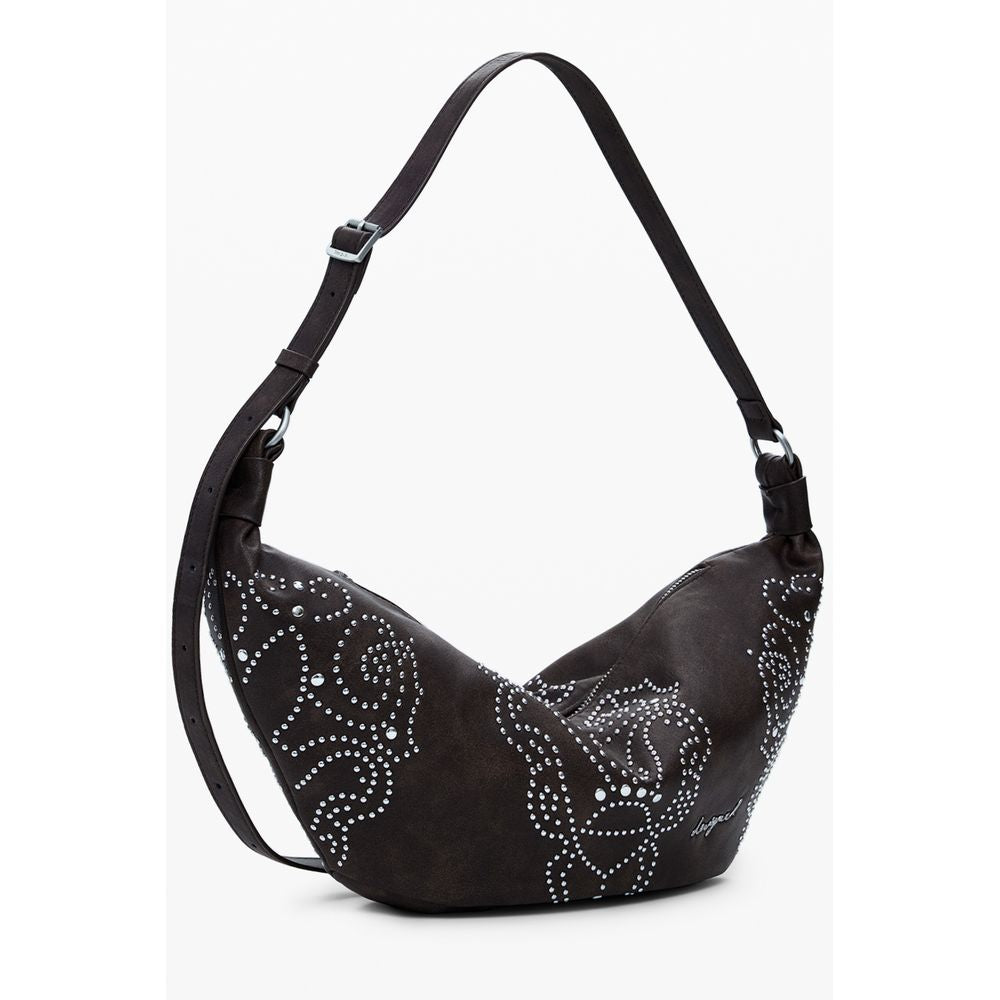 Desigual Brown Polyethylene Women Handbag | Regal Royce