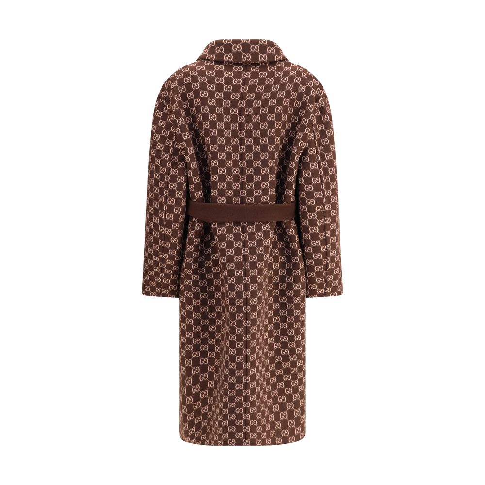 Gucci Brown Wool Coat | Regal Royce
