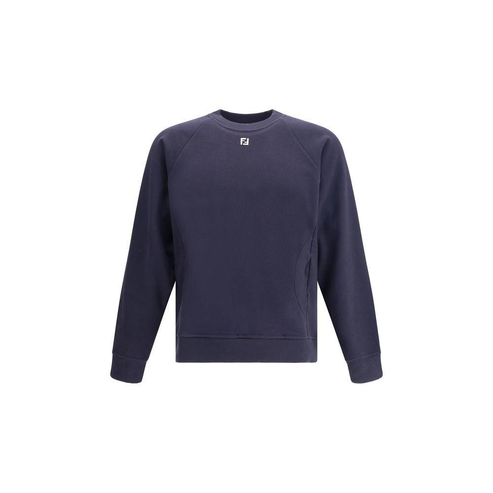 Fendi Blue Cotton Sweatshirt | Regal Royce