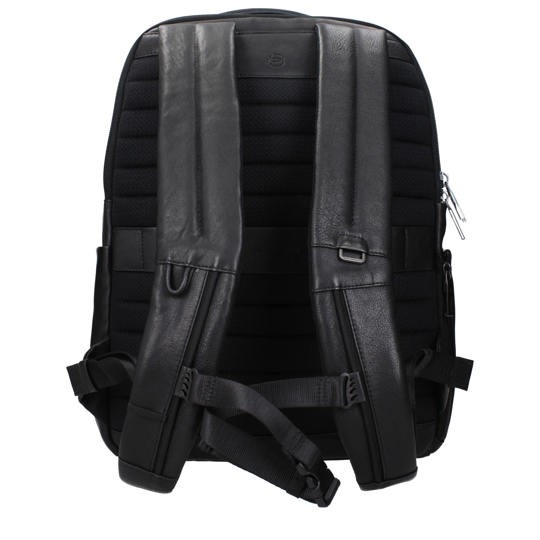 Piquadro Black Leather Backpack | Regal Royce