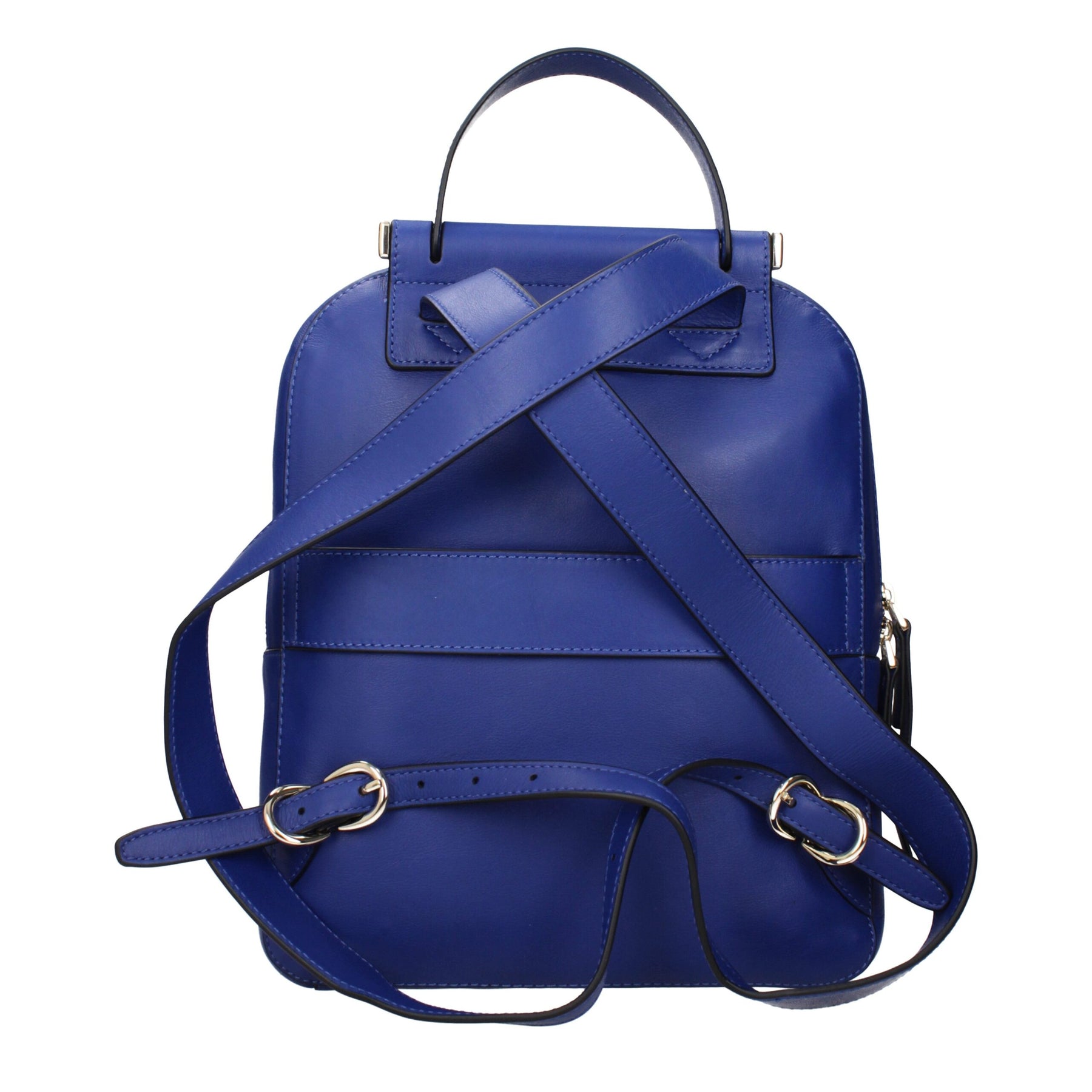 Piquadro Blue Leather Backpack | Regal Royce