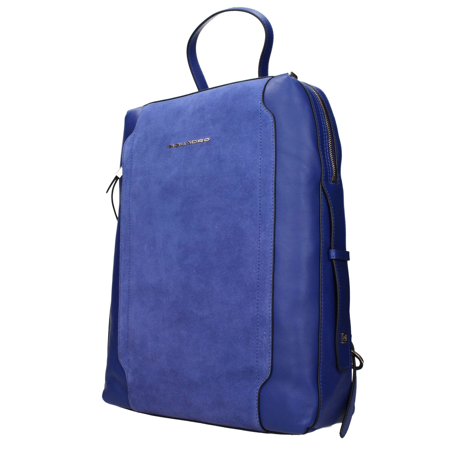 Piquadro Blue Leather Backpack | Regal Royce