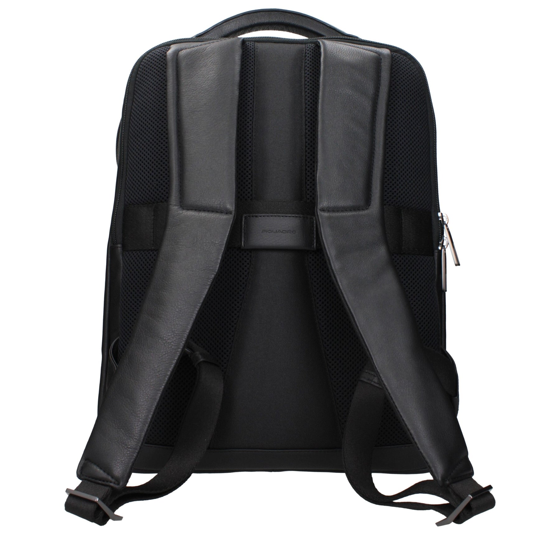 Piquadro Black Leather Backpack | Regal Royce